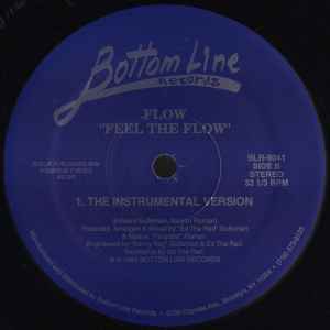 FLOW (2) FEATURING MIKEY CULTURE, Feel The Flow (Bottom Line Records ; BLR-9041, US 1993) 12" /VG - Image 2