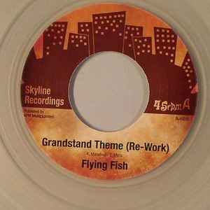 FLYING FISH, Grandstand Theme (Re-Work) / Blowpipe 2010 (Skyline Recordings; SL45010, UK 2010, Clear Vinyl) 7" /EX