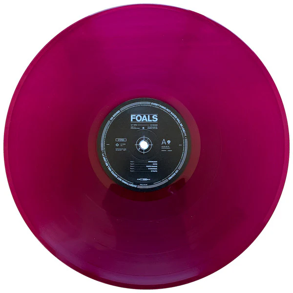 FOALS, Everything Not Saved Will Be Lost (Warner Bros. Records ; 0190295500900, Europe 2019, Book Sleeve, Two Prints. One Signed, With Etched 7", Violet Vinyl, Includes Part 2 On Orange Viny LP EX/VG+ - Image 3