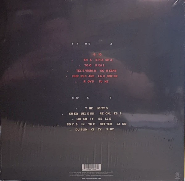 FONTAINES D.C., Dogrel (Partisan Records ; PTKF2166-1, UK, Europe & US 2019, Inner, Yellow Vinyl, 1st Pressing) LP VG+/VG+ - Image 2