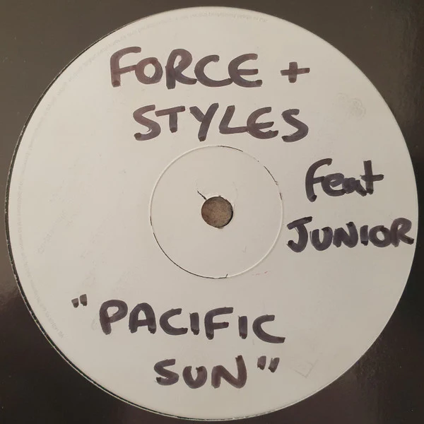 FORCE & STYLES FEAT. MC JUNIOR, Pacific Sun (UK Dance; UKD 015, UK 1997, Single Sided, White Label) 12" /G+