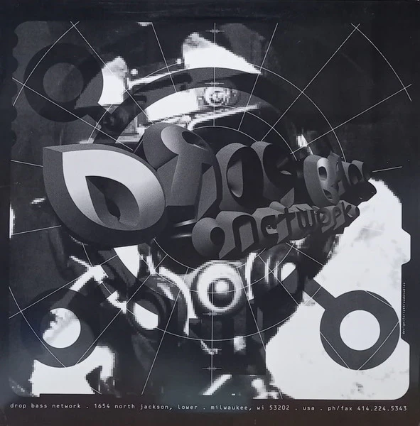 FORMALITIES, Incontinent E.P. (Drop Bass Network ; DBN042, US 1996, Die Cut Company Sleeve) 12" VG/VG - Image 2