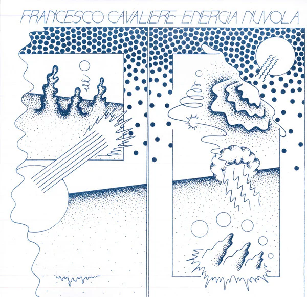 FRANCESCO CAVALIERE, Energia Nuvola (Troglosound ; 036, Italy 2015, Silk Screened Sleeve, Insert, Smokey Clear Vinyl) 12" EX/EX
