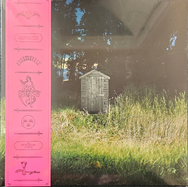 FRANK CARTER & THE RATTLESNAKES, Dark Rainbow (International Death Cult; IDC026LP, Europe 2024, Gatefold, Die Cut Inner & Insert, With Obi, Pink And Black Splatter Vinyl, Signed On Front Sle LP EX/EX