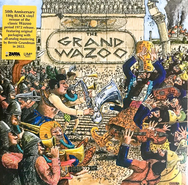 FRANK ZAPPA, The Grand Wazoo (Zappa Records; 4813974, Europe 2022 Reissue, Gatefold, Black Vinyl) LP NEW/NEW