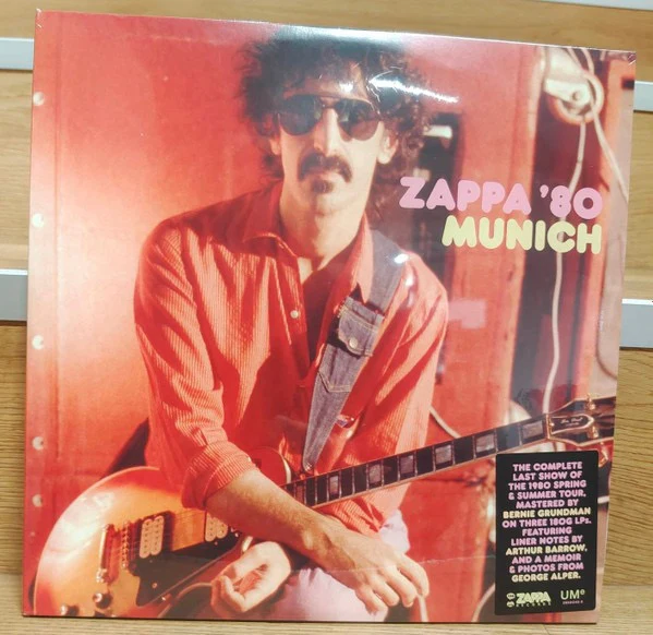 FRANK ZAPPA, Zappa '80 Munich (Zappa Records; ZR20042-2, Europe 2023, Inner), SALE - Up to 50% Off the Original Price  LP NEW/NEW