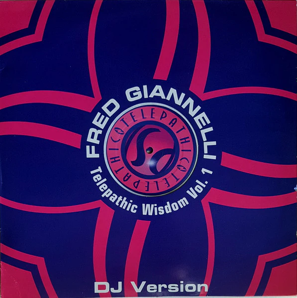FRED GIANNELLI, Telepathic Wisdom Vol. 1 (DJ Version) (Superstition ; SUPERSTITION 2025 DLP, Germany 1994, Die Cut Company Sleeve) 2x12" VG/VG