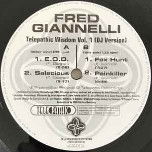FRED GIANNELLI, Telepathic Wisdom Vol. 1 (DJ Version) (Superstition ; SUPERSTITION 2025 DLP, Germany 1994, Die Cut Company Sleeve) 2x12" VG/VG - Image 3