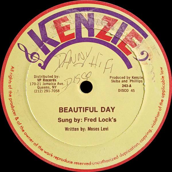 FRED LOCKS / LITTLE JOHN, Beautiful Day / Over Me (Kenzie; 001, US 1980s) 12" /VG