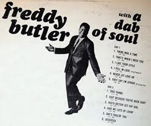 FREDDY BUTLER, With A Dab Of Soul (Kapp Records; KS-3519, US 1967, Pasteback Sleeve) LP G/G - Image 2
