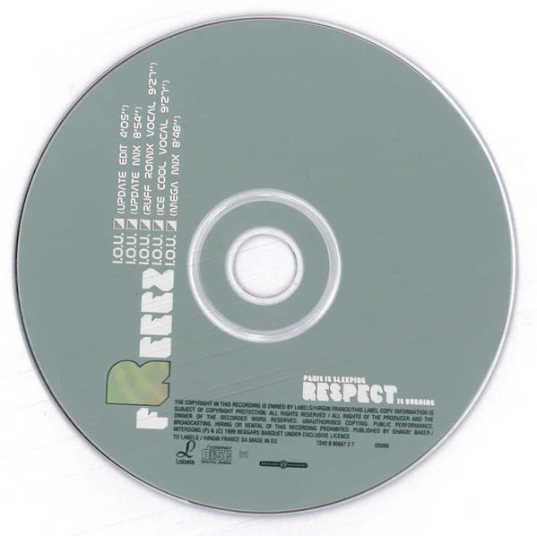 FREEEZ, I.O.U. (Labels; 7243 8 95667 2 7, France 1999 Reissue) CD EX/EX - Image 3