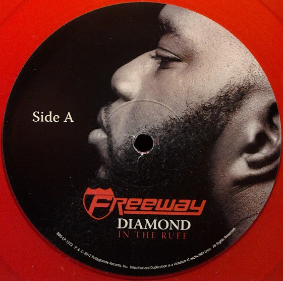 FREEWAY, Diamond In The Ruff (Babygrande; BBG-LP-1072, US 2012, Picture Sleeve, Red Vinyl), SALE - Up to 50% Off the Original Price 2xLP VG+/VG+