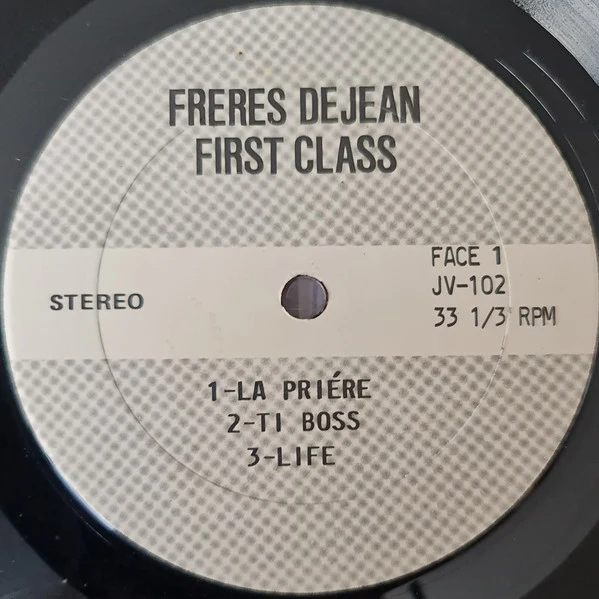 FRERES DEJEAN, First Class (JB; JB-102, US 1981) LP VG/VG - Image 3