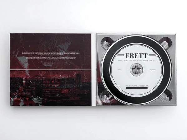 FRETT, The World As A Hologram (Ant-Zen; act390, Germany 2020, Digipak) CD VG+/VG+ - Image 3