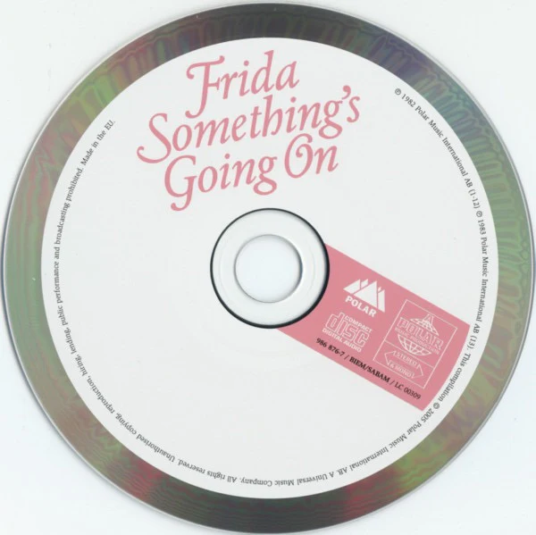 FRIDA, Something's Going On (Polar; 986 876-7, Europe 2005 Reissue, Jewel Case) CD VG+/VG+ - Image 3