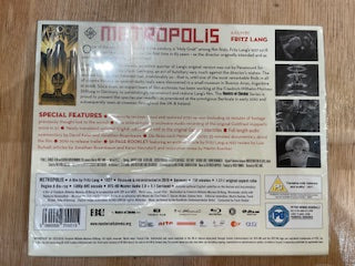 FRITZ LANG, Metropolis (Eureka!; EKA70001, UK 2010 Reissue, Slipcase, Booklet) Blu-Ray EX/M - Image 2