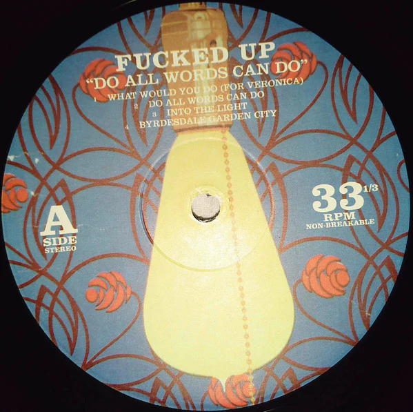 FUCKED UP, Do All Words Can Do (Matador; OLE1795LP, US 2022, Insert) LP VG+/VG+ - Image 3