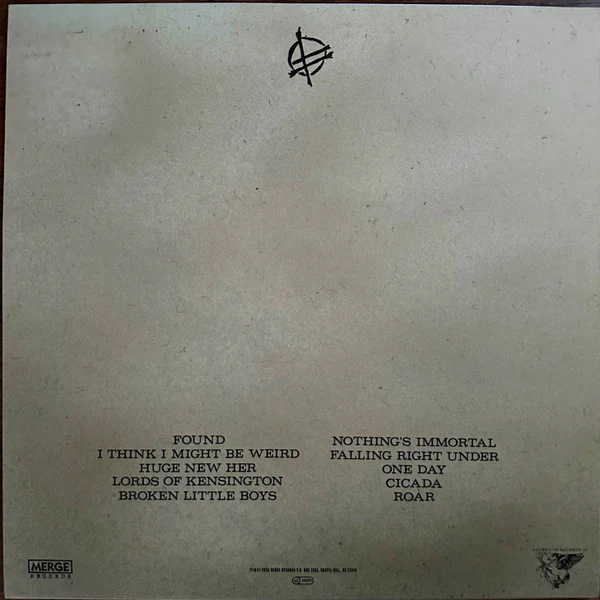 FUCKED UP, One Day (Merge Records ; MRG801, USA & Europe 2023, Inner, Blue Jay in Milky Clear Vinyl) LP EX/EX - Image 2
