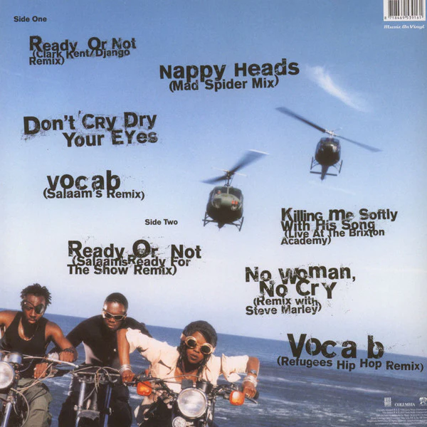 FUGEES (REFUGEE CAMP), Bootleg Versions (Music On Vinyl ; MOVLP1425, Europe 2015 Reissue, Picture Sleeve, Insert, 180 Gram Vinyl) LP VG+/VG+ - Image 2