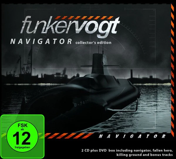 FUNKER VOGT, Navigator - Collector's Edition (RepoRecords; REPO 035, Germany 2017 Reissue, Triple Digipak) 3xCD VG/VG