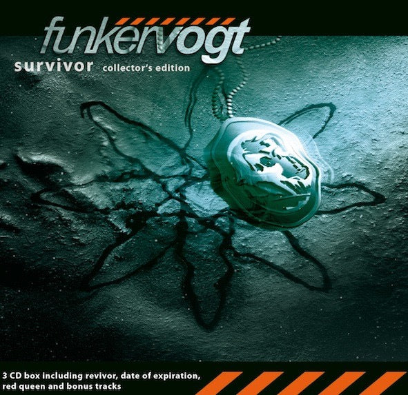 FUNKER VOGT, Survivor - Collector's Edition (RepoRecords; REPO 031, Germany 2014 Reissue, Triple Digipak, Booklet) 3xCD VG/VG+