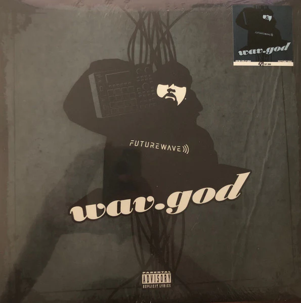 FUTUREWAVE, Wav.God (Official Crate Music; OCM-VRLP-004, US 2018, Stickered Picture Sleeve, Picture Disc) LP VG/VG+