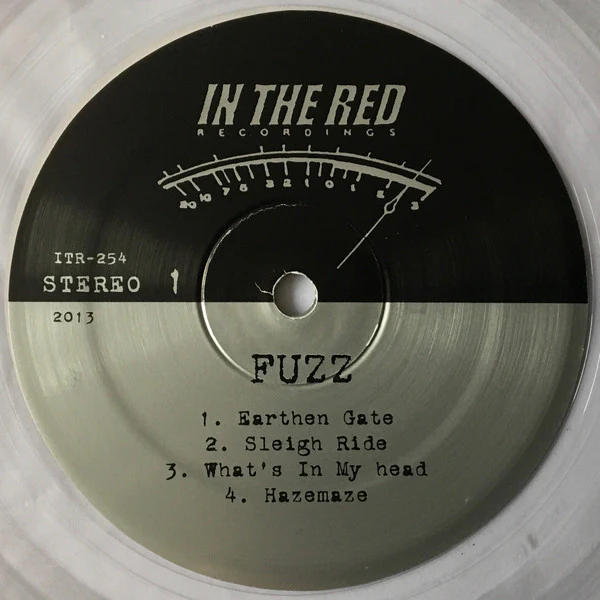 FUZZ, Fuzz (In The Red; ITR254, US 2013, Gatefold, Inner, Clear Vinyl) LP VG+/VG+ - Image 3