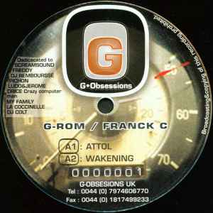 G-ROM & FRANCK C., Attol (G-Obsessions; GROM 001, UK 2000) 12" /G+