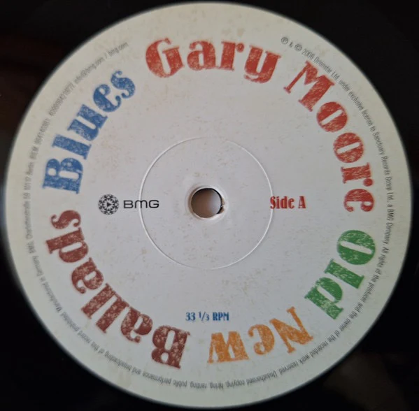 GARY MOORE, Old New Ballads Blues (BMG; 9641140381, Worldwide 2026 Reissue, Inners) 2xLP NEW/NEW - Image 3