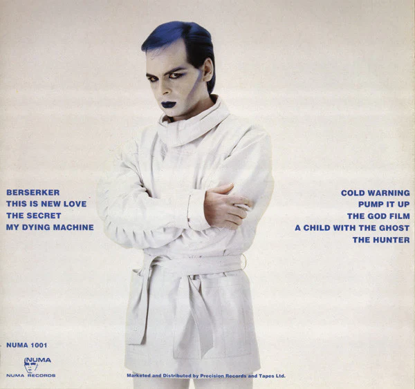 GARY NUMAN, Berserker (Numa ; NUMA 1001, UK 1984, Inner) LP VG+/VG - Image 2