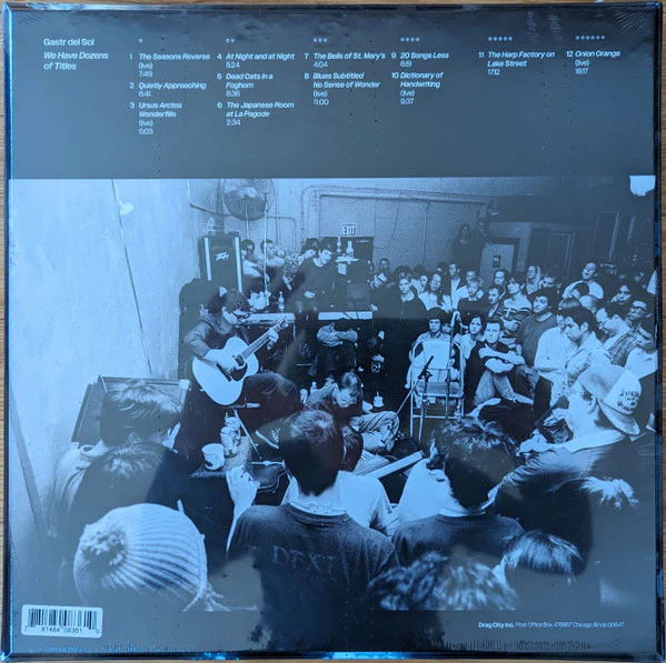GASTR DEL SOL, We Have Dozens Of Titles (Drag City; DC836, US 2024, Box Set) 3xLP VG+/VG+ - Image 2