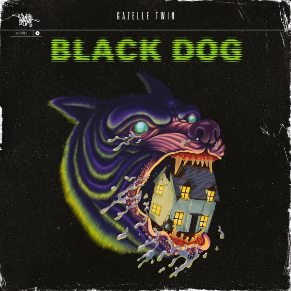 GAZELLE TWIN, Black Dog (Invada; INV305LP, UK 2023, Gatefold, Insert, Frosted Clear Vinyl) LP EX/VG+