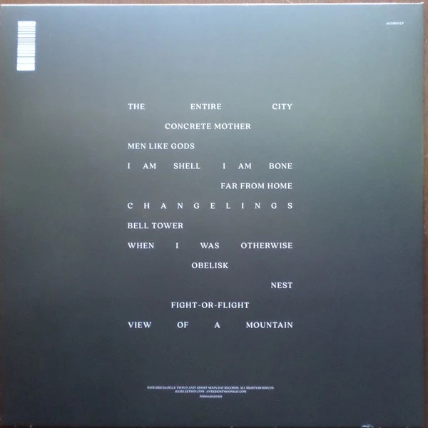 GAZELLE TWIN, The Entire City (Anti-Ghost Moon Ray Records; AGMR051LP, UK 2022, Inner, With Photo Card, Special Edition Silver Vinyl) LP EX/VG+ - Image 2