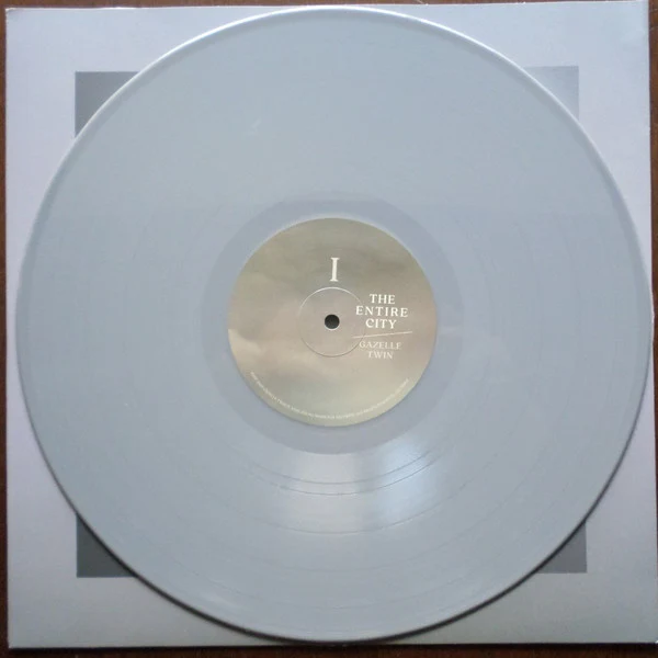 GAZELLE TWIN, The Entire City (Anti-Ghost Moon Ray Records; AGMR051LP, UK 2022, Inner, With Photo Card, Special Edition Silver Vinyl) LP EX/VG+ - Image 3