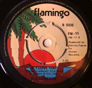 G.C. CAMERON, Live For Love / If I Love You (Flamingo; FM-11, UK 1980, 4-Prong Centre) 7" /VG - Image 2