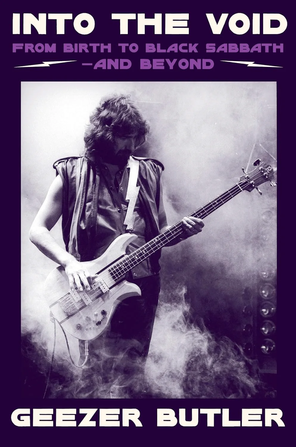 GEEZER BUTLER, Into the Void From Birth To Black Sabbath And Beyond (Harper Collins; 9780008643768, UK 2023, Hype Stickered Dust Jacket, Signed By Geezer Butler) Book EX/EX