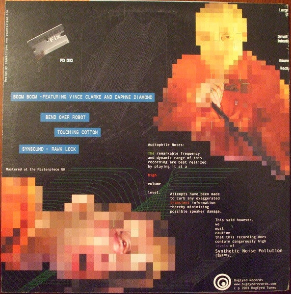 GENDERFIX, Tongue n' Cheek (BugEyed Records; FIX 010, Canada 2003, Picture Sleeve, Booklet) 12" G+/G+ - Image 2