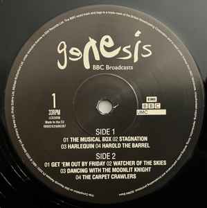 GENESIS, BBC Broadcasts (EMI ; 00602435686370, Europe 2023, Triple Gatefold) 3xLP NEW/NEW - Image 3