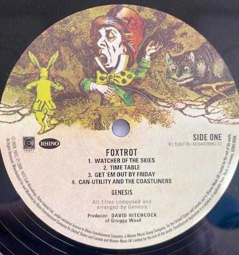 GENESIS, Foxtrot (Rhino; 1516778, Europe 2024 Reissue, Gatefold) LP NEW/NEW - Image 3