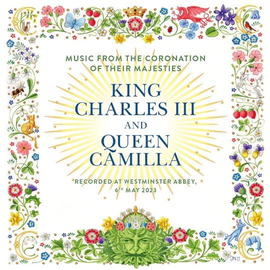 GEORGE FRIDERIC HANDEL, Music from the Coronation of Their Majesties King Charles III (Geffen Records; 0600753933343, Germany 2023, Gatefold In Slipcase) 2xLP NEW/NEW