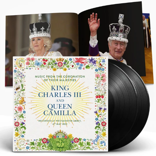 GEORGE FRIDERIC HANDEL, Music from the Coronation of Their Majesties King Charles III (Geffen Records; 0600753933343, Germany 2023, Gatefold In Slipcase) 2xLP NEW/NEW - Image 2