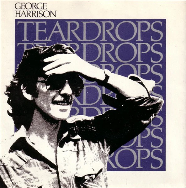 GEORGE HARRISON, Teardrops / Save The World (Dark Horse Records; K17837, UK 1981, Picture Sleeve) 7" VG+/VG