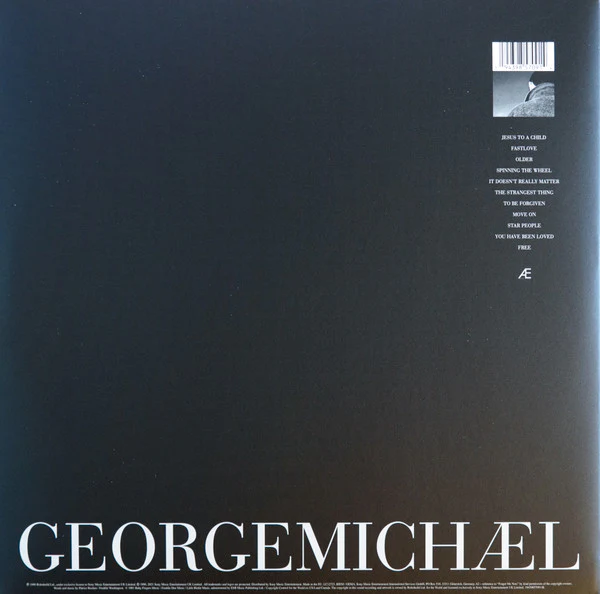 GEORGE MICHAEL, Older (Sony Music; 19439857091, Europe 2022 Reissue, Gatefold, 2 Inners, 180 Gram Black Vinyl.) 2xLP NEW/NEW - Image 2
