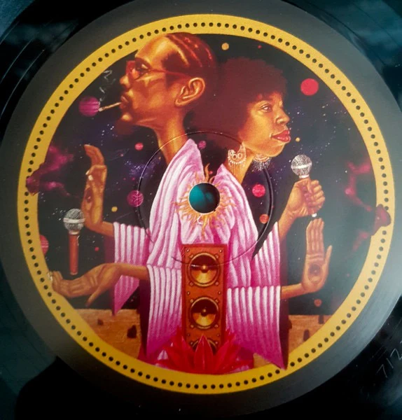 GEORGIA & DUDLEY (GEORGIA ANNE MULDROW & DECLAIME), Heaven Or Hell (Mello Music Group; MMGEP006, US 2010), SALE - Up to 50% Off the Original Price  12" EP VG+/VG - Image 3