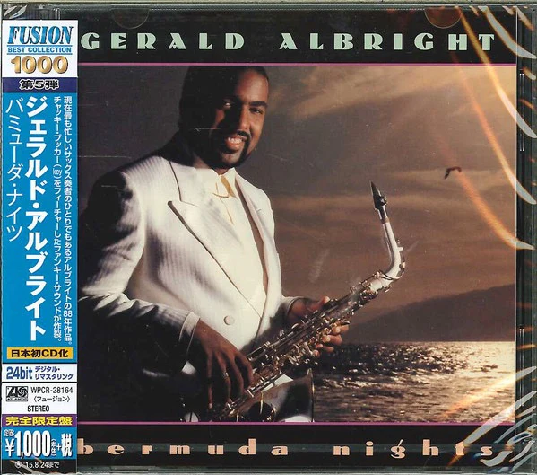 GERALD ALBRIGHT, Bermuda Nights (Atlantic; WPCR-28164, Japan 2015 Reissue, With OBI) CD M/M