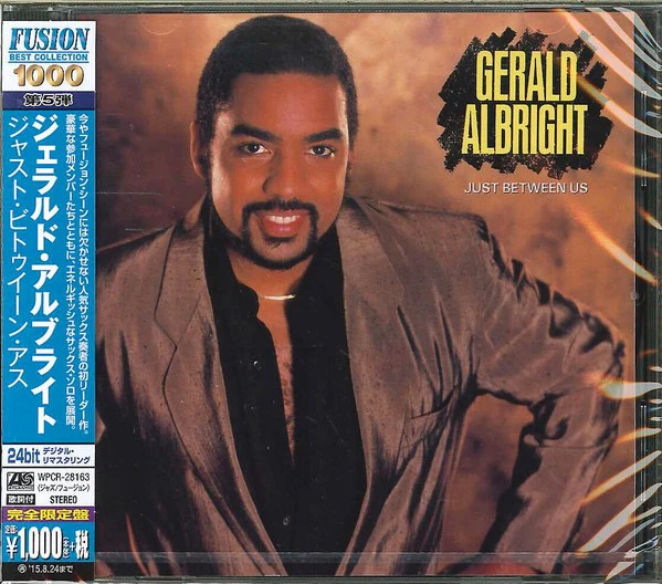 GERALD ALBRIGHT, Just Between Us (Atlantic; WPCR-28163, Japan 2015 Reissue, With OBI) CD M/M