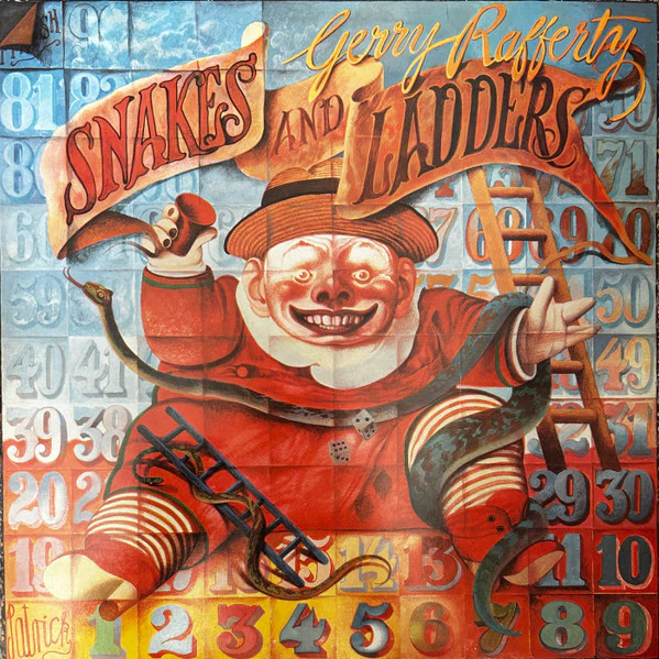 GERRY RAFFERTY, Snakes And Ladders (United Artists Records; UAK30298, UK 1980, Inner) LP VG+/VG+