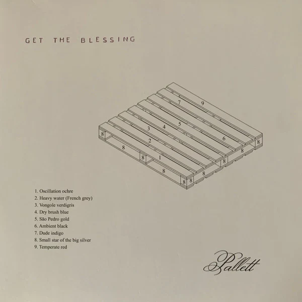 GET THE BLESSING, Pallett (All Is Yes; AIY001LP, UK 2023, Picture Sleeve) LP VG+/G+