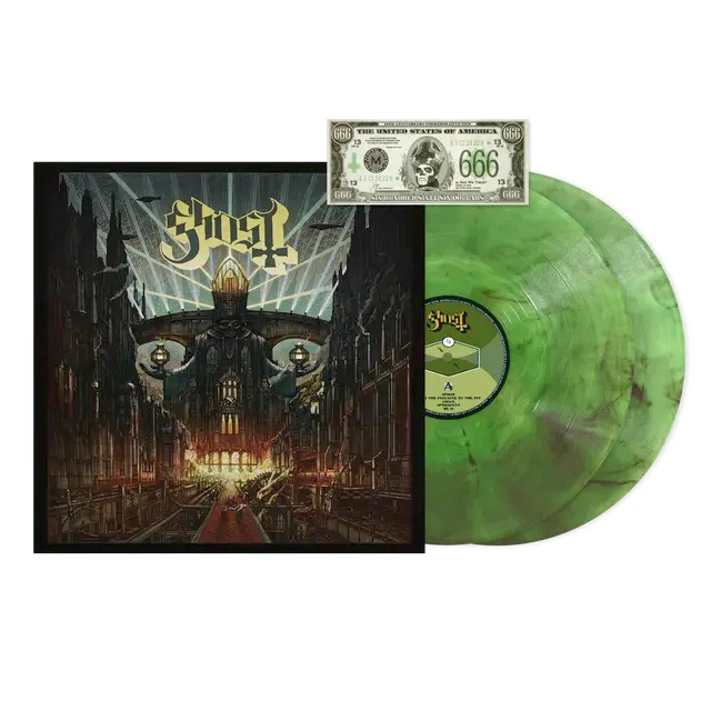 GHOST, Meliora (Concord; 7272560, Europe 2025 Reissue, 2 Inners, Deluxe 10th Anniversary - National Album Day 2025, Green Smoke Vinyl) LP NEW/NEW