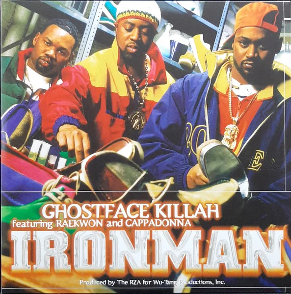 GHOSTFACE KILLAH, Ironman (Get On Down; GET51477LP, US 2021 Reissue, Gatefold, Green / Brown Split vinyl) 2xLP NEW/NEW